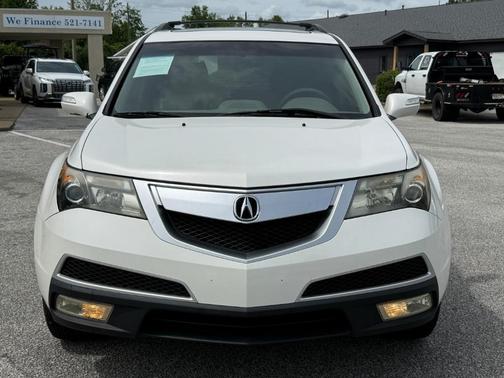 Aspen White Pearl 2011 Acura MDX 3.7L Technology
