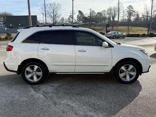 Aspen White Pearl 2011 Acura MDX 3.7L Technology