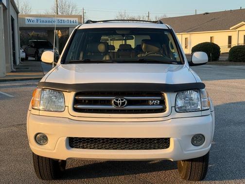 Natural White 2001 Toyota Sequoia Limited