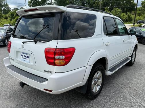 Natural White 2001 Toyota Sequoia Limited