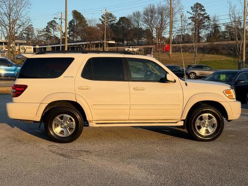 Natural White 2001 Toyota Sequoia Limited