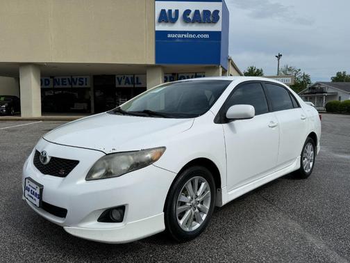 Super White 2010 Toyota Corolla S