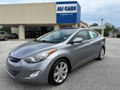 Shimmering Air Silver 2013 Hyundai ELANTRA Limited