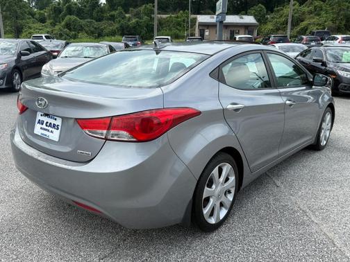 Shimmering Air Silver 2013 Hyundai ELANTRA Limited