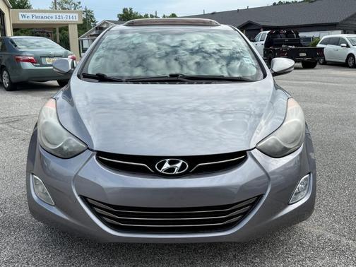 Shimmering Air Silver 2013 Hyundai ELANTRA Limited