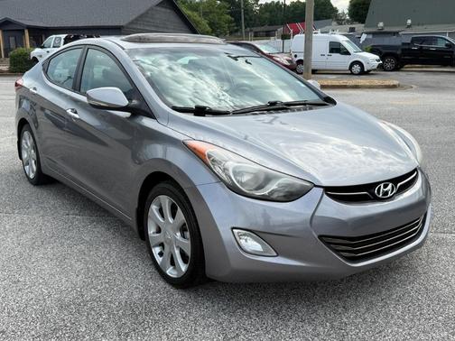 Shimmering Air Silver 2013 Hyundai ELANTRA Limited