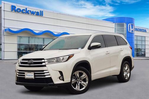 Blizzard Pearl 2019 Toyota Highlander Limited