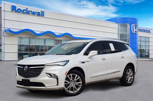 White Frost Tricoat 2023 Buick Enclave Premium FWD