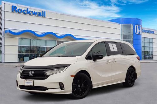 Platinum White Pearl 2024 Honda Odyssey Sport