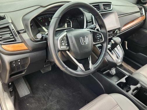Gray 2018 Honda CR-V Touring