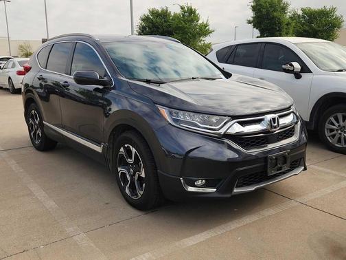 Gray 2018 Honda CR-V Touring