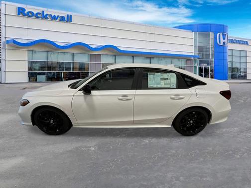 Platinum White Pearl 2026 Honda Civic Sport