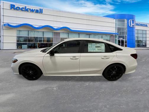 Platinum White Pearl 2026 Honda Civic Sport