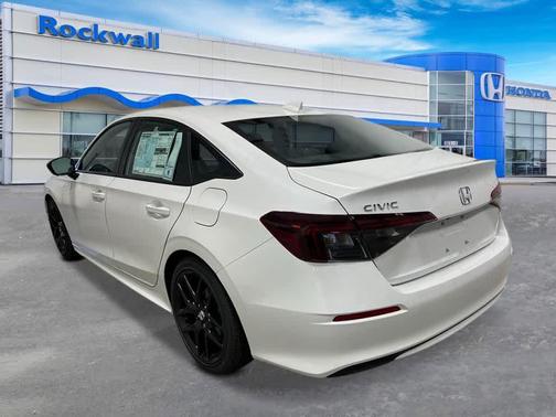 Platinum White Pearl 2026 Honda Civic Sport