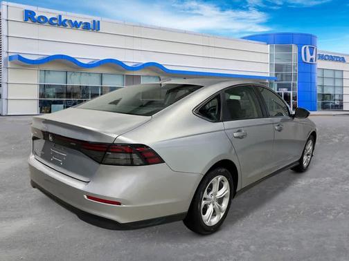Solar Silver Metallic 2025 Honda Accord LX 1.5T