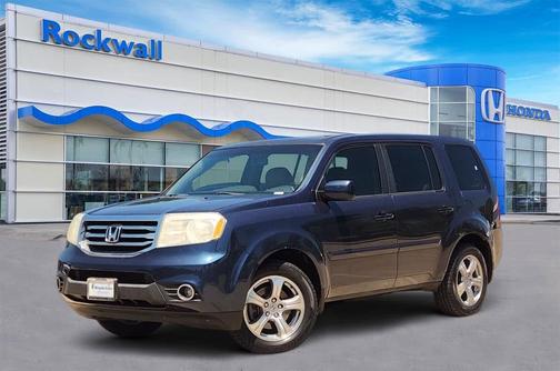 Blue 2012 Honda Pilot EX-L