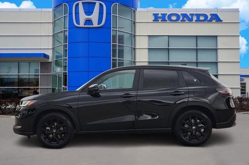 Crystal Black Pearl 2024 Honda HR-V 2WD Sport