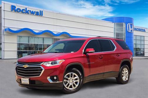 Cajun Red Tintcoat 2020 Chevrolet Traverse LT Leather