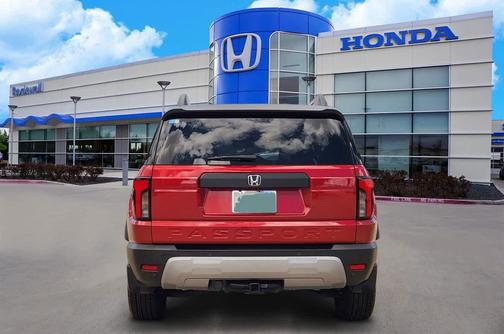 Radiant Red Metallic II 2026 Honda Passport AWD RTL Towing