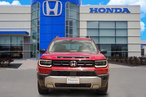 Radiant Red Metallic II 2026 Honda Passport AWD RTL Towing