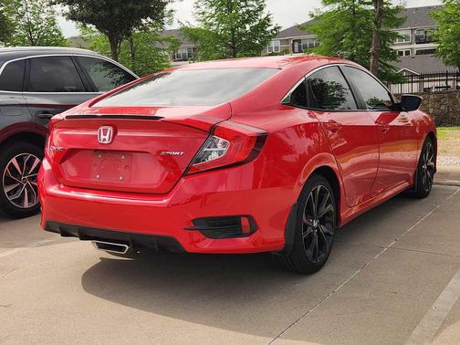 Rallye Red 2019 Honda Civic Sport