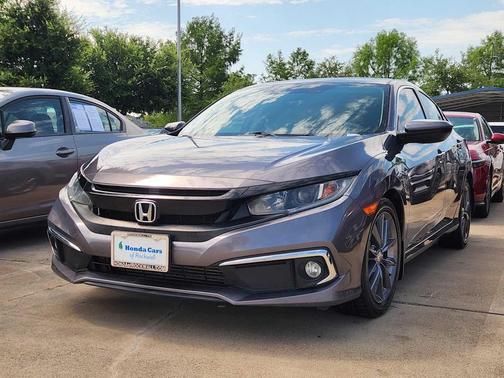 Modern Steel Metallic 2020 Honda Civic EX