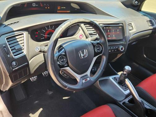 Black 2015 Honda Civic 4dr Man
