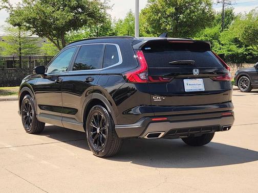 Crystal Black Pearl 2024 Honda CR-V Hybrid Sport FWD