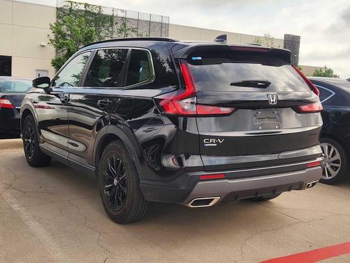 Crystal Black Pearl 2024 Honda CR-V Hybrid Sport FWD