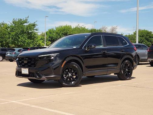 Crystal Black Pearl 2024 Honda CR-V Hybrid Sport FWD