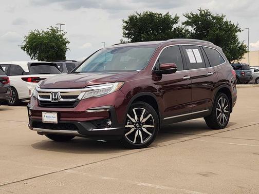 Deep Scarlet Pearl 2021 Honda Pilot Touring 8-Passenger