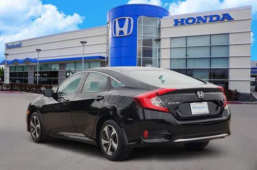 Crystal Black Pearl 2019 Honda Civic LX