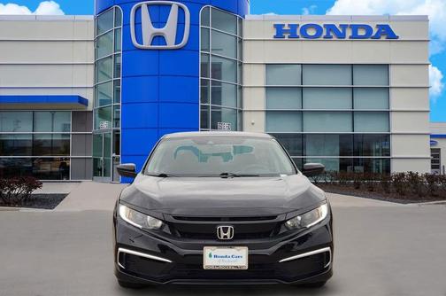 Crystal Black Pearl 2019 Honda Civic LX