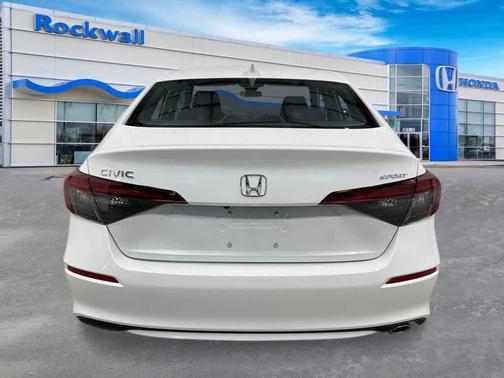 Platinum White Pearl 2026 Honda Civic Sport