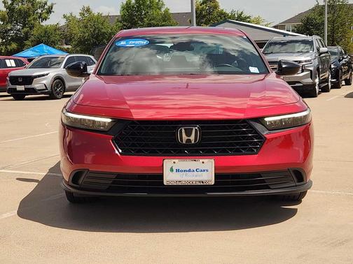 Radiant Red Metallic 2023 Honda Accord Hybrid Sport