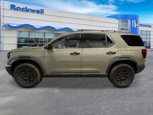Ash Green Metallic 2026 Honda Passport AWD TrailSport Elite Blackout