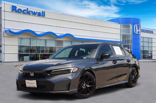 Meteorite Gray Metallic 2025 Honda Civic Sport