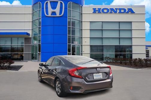 Modern Steel Metallic 2016 Honda Civic LX
