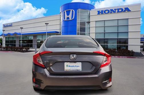 Modern Steel Metallic 2016 Honda Civic LX