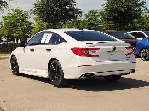 Platinum White Pearl 2021 Honda Accord Sport SE 1.5T