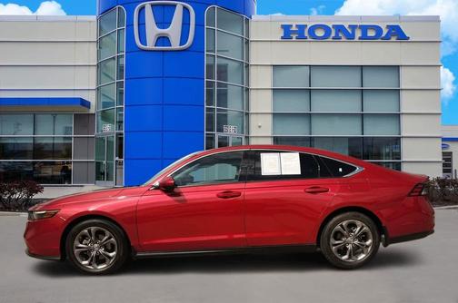 Radiant Red Metallic 2024 Honda Accord EX
