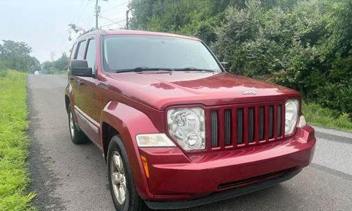 Deep Cherry Red Crystal Pearlcoat 2011 Jeep Liberty Sport