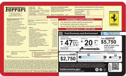 2023 Ferrari 296 GTB Coupe