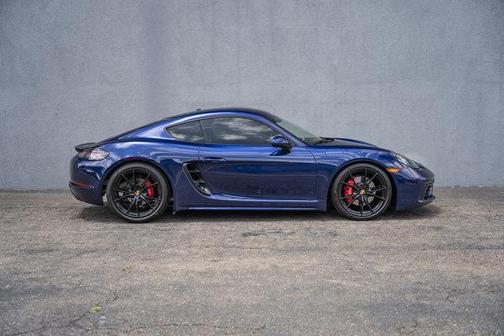 Blue 2025 Porsche 718 Cayman S