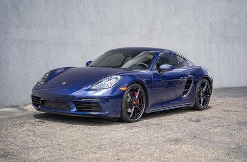 Blue 2025 Porsche 718 Cayman S