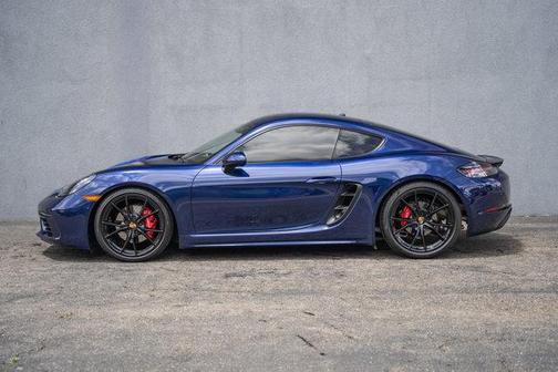 Blue 2025 Porsche 718 Cayman S