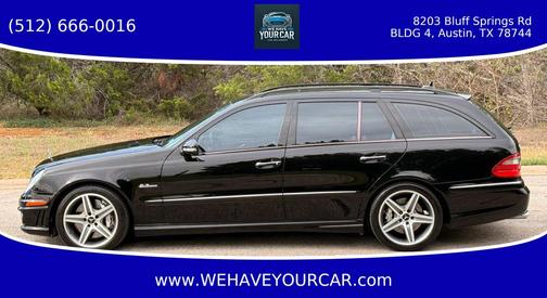 Black 2007 Mercedes-Benz E-Class E 63 AMG Wagon 4D