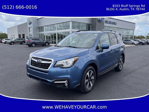 Quartz Blue Pearl 2017 Subaru Forester 2.5i Limited