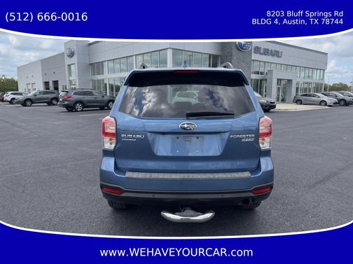 Quartz Blue Pearl 2017 Subaru Forester 2.5i Limited