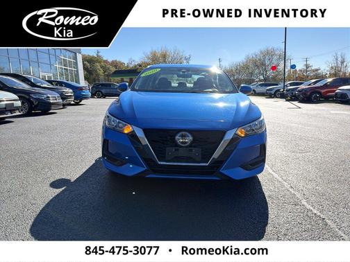 Electric Blue Metallic 2020 Nissan Sentra SV